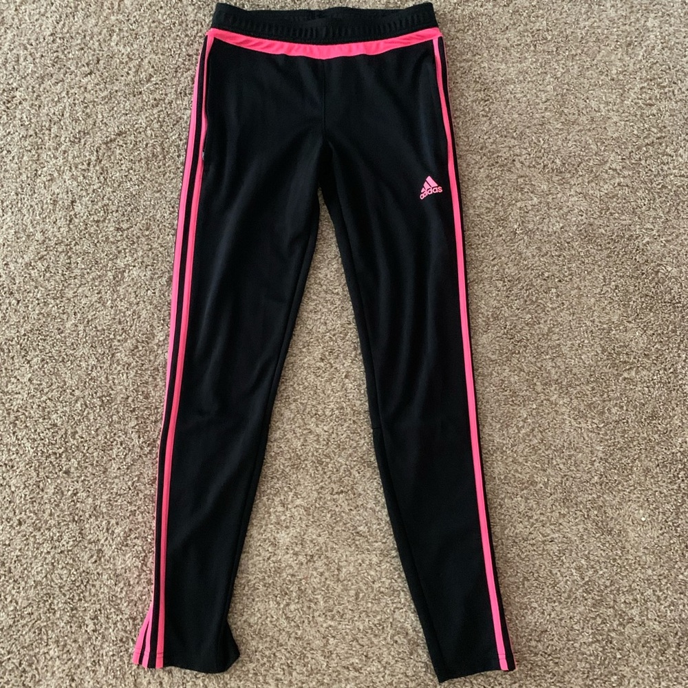 ADIDAS Black&Pink Track Pants